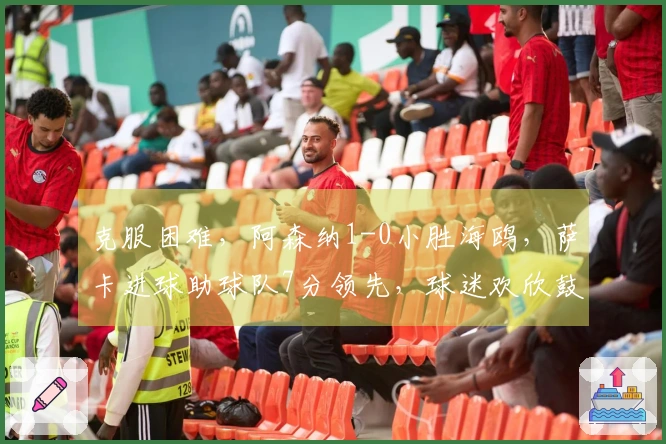 克服困难，阿森纳1-0小胜海鸥，萨卡进球助球队7分领先，球迷欢欣鼓舞